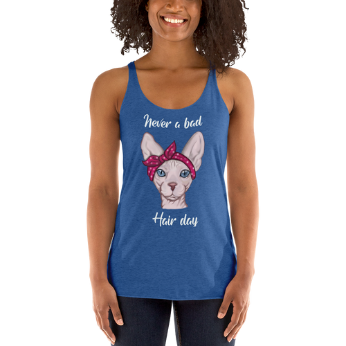 NEVER A BAD HAIR DAY SPHYNX TANK