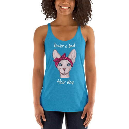 NEVER A BAD HAIR DAY SPHYNX TANK