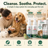 PetVet Medic® 2-Step Wound HOCL Care System for Pets – Wound Wash + Hydrogel