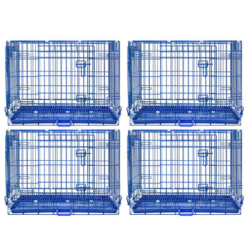 30 Collapsible Blue Dog Crate BLU30