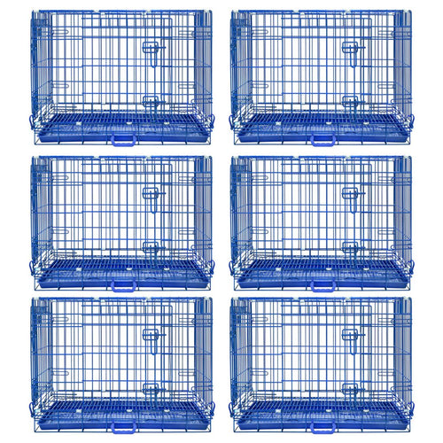 30 Collapsible Blue Dog Crate BLU30