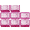 24-42 Collapsible Pink Dog Crate RED24-42