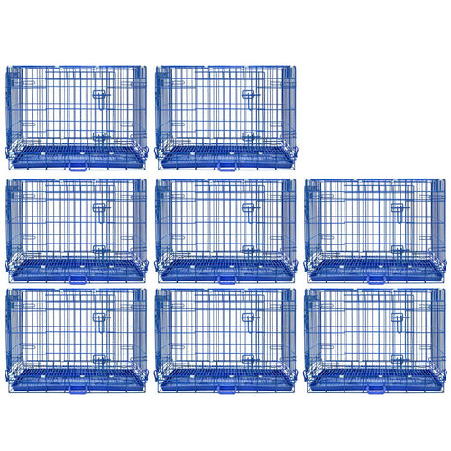 30 Collapsible Blue Dog Crate BLU30