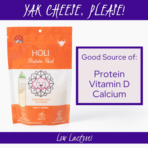 Dehydrated Himalayan Yak Cheese Dog Food Topper