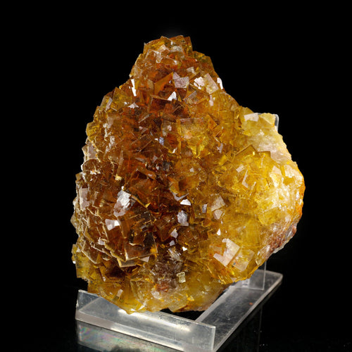 Yellow Fluorite Natural mineral Specimen # B 6804