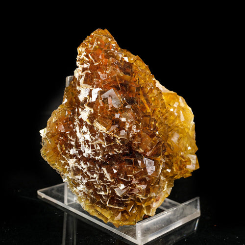 Yellow Fluorite Natural mineral Specimen # B 6804