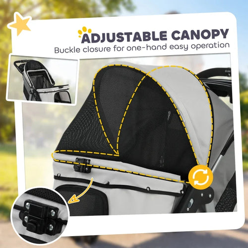 Compact All‑Terrain Pet Stroller